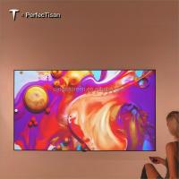 Pantalla de proyección de marco fijo UST 4k PET Crystal de 120 pulgadas