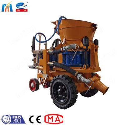 Máquina concreta Mini Air Driven do Shotcrete do túnel da máquina do Shotcrete seco de KPZ