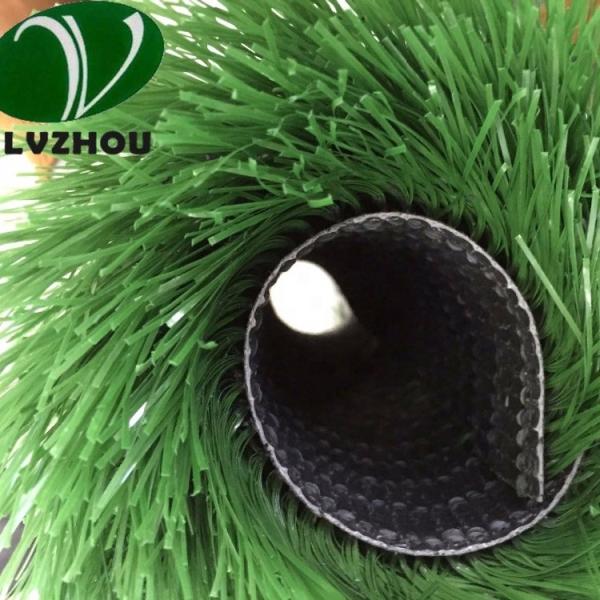 Fake Landscape Indoor Grass Mat / Plastic Floor Always Green Synthetic Turf