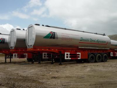 Two Axle Asphalt Transport Tanker High Strength Large Capacity 30000L
