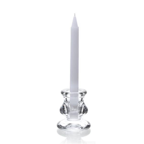 Clear Classic Crystal Glass Candelabra Candlestick Holder