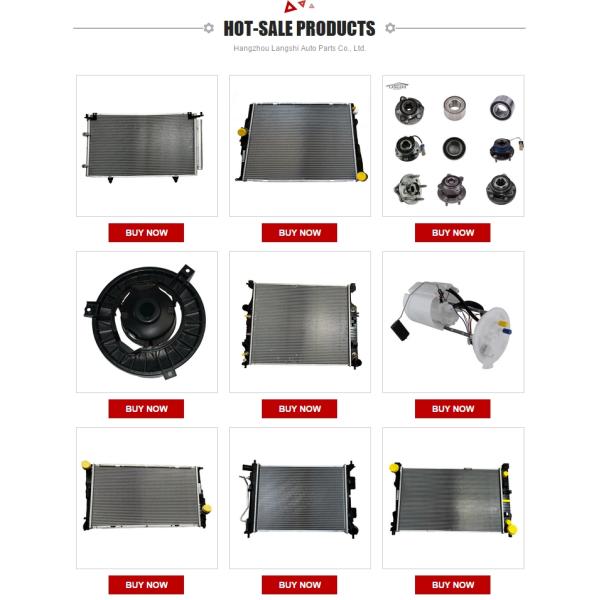 13241747 2010-2016 Buick Lacrosse Автомобильный радиатор Водяной бак Электронный охлаждающий вентилятор сборка