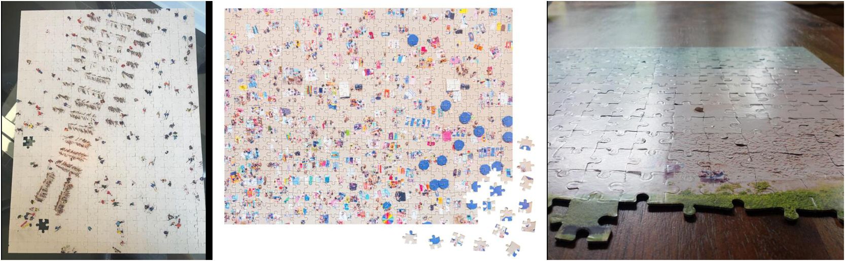 300 / 400 / 450gsm Jigsaw Puzzle Board Grey Color Food Grade & Safe 400 / качество еды & сейф цвета доски мозаики 450gsm серые
