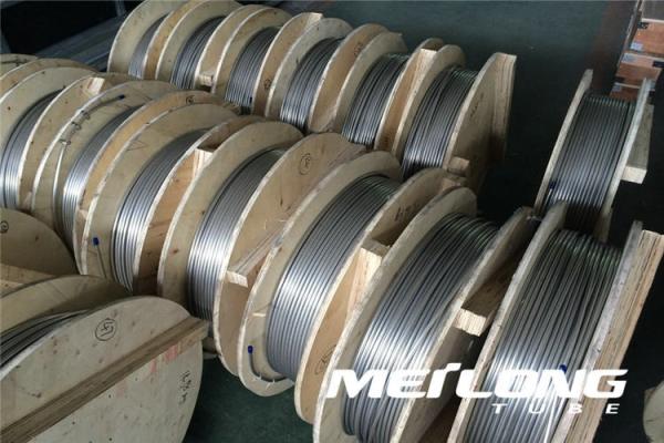 Stainless Steel ANSI 316L Seamless Hydraulic Tubing Metallic Bright Surface