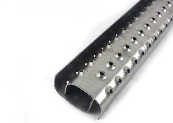 Galvanized Steel Slip Resistant Ladder Rung Covers 13-14 Gauge