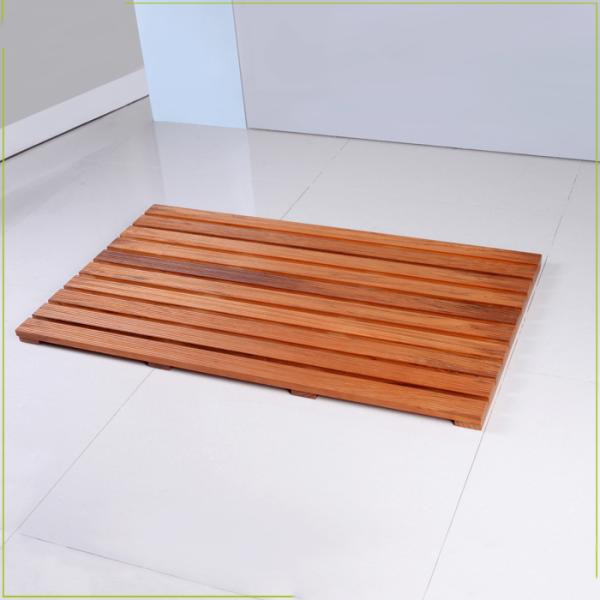 Циновка ванны ретро 80*48.5*3cm кухни Teak гостиницы деревянная
