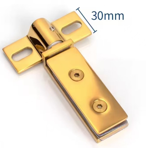 Accessoires de salle de douche anti-abrasion facile à installer Fermeture de porte de douche en verre