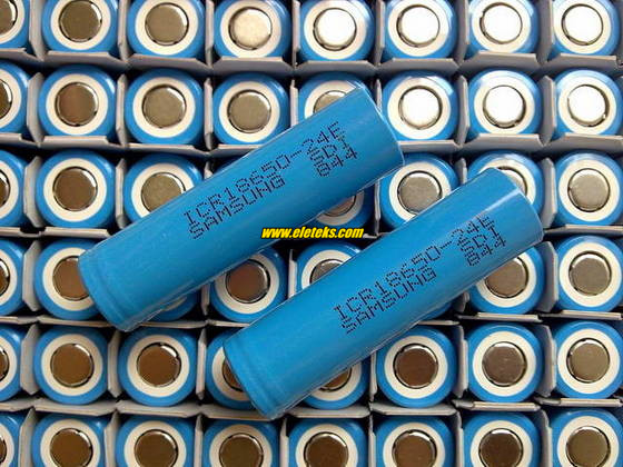 SAMSUNG ICR18650-24E 2400mAh 18650 3.7V battery cell Samsung SDI 18650 Rechargeable Samsung 18650 cheap battery cells