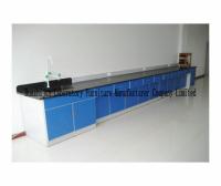 tabela do banco de trabalho do laboratório de 3000x750x850mm resistente aos ácidos para médico