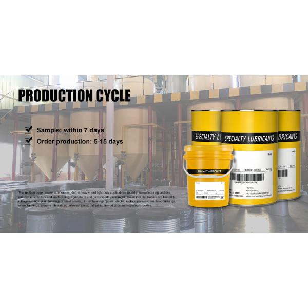 Fluid Lithium Graphite Overbased Severe Duty Sulfonate Calcium Base Grease Ep-2 for Engine