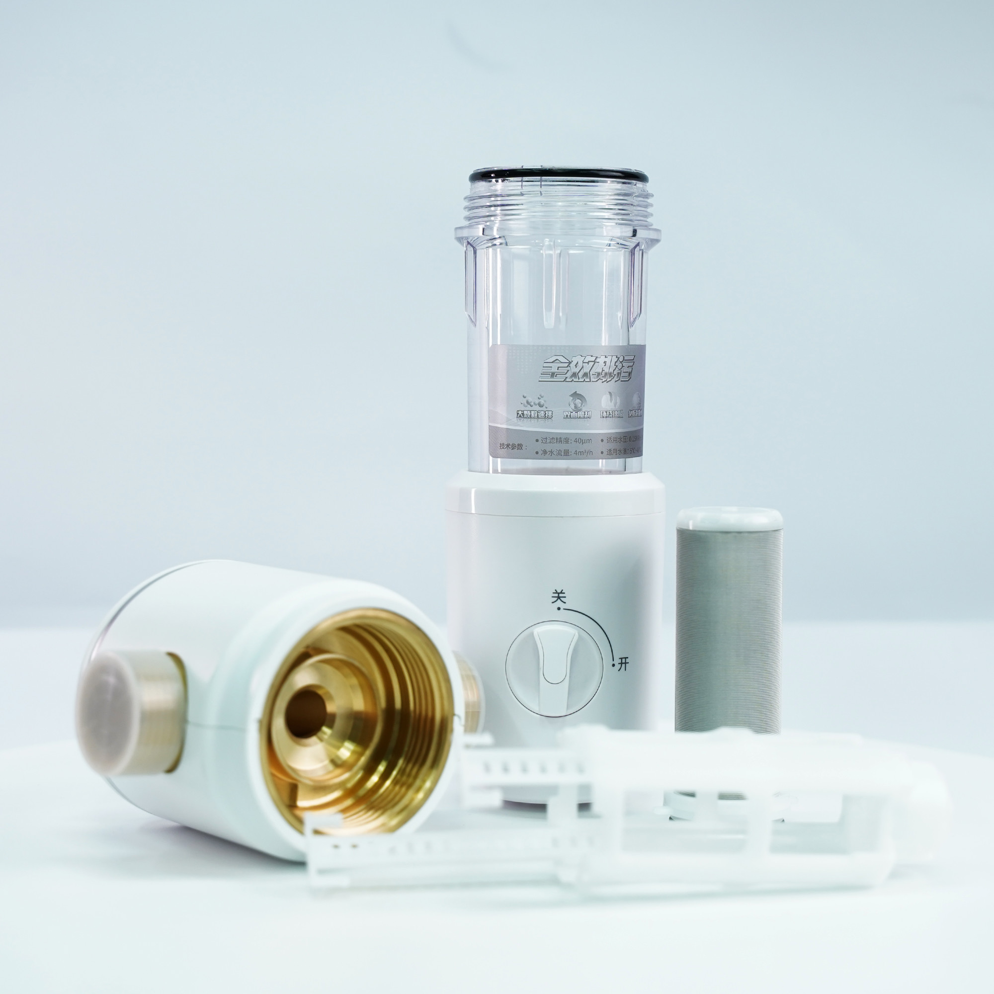 Фильтр седимента дома Flushable 40 микронов Pre фильтрует для колодезной воды SS316L