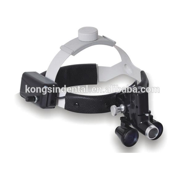 Portable Dental Medical Surgical LED Head light with 3.5times binocular loupes