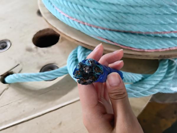 8 Strand Galvanized PP Combination Rope Fishing Use