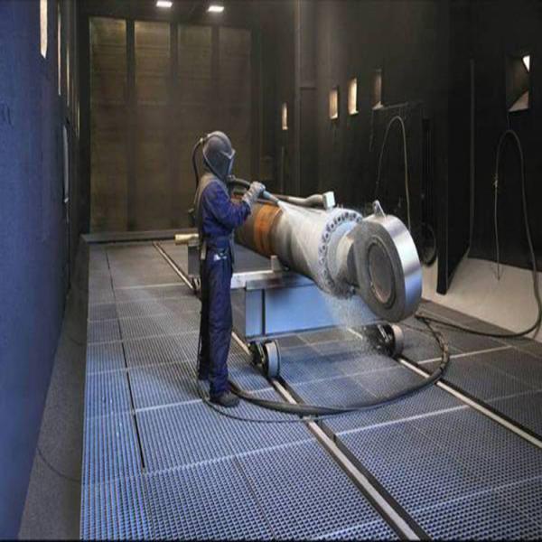Sand Blasting Room/Sand Blasting Booth With Abrasive Automatic Recovery System
