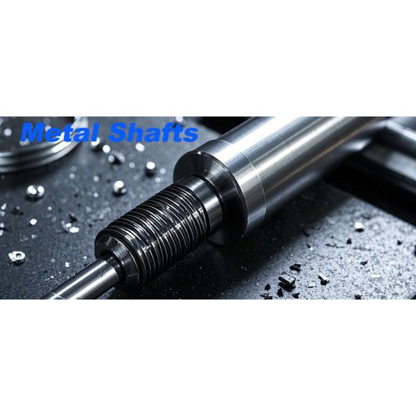 Broaching 316SUS Hardened Stainless Steel Shaft 5 Axis Machined Parts