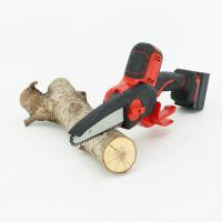 Scie à chaîne électrique coupe-bois Scie à chaîne portable 6 pouces 21V