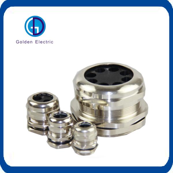 Jx IP68 Brass EMC Anti-Magnet Cable Gland -40-100 Thread Length Standard Customization