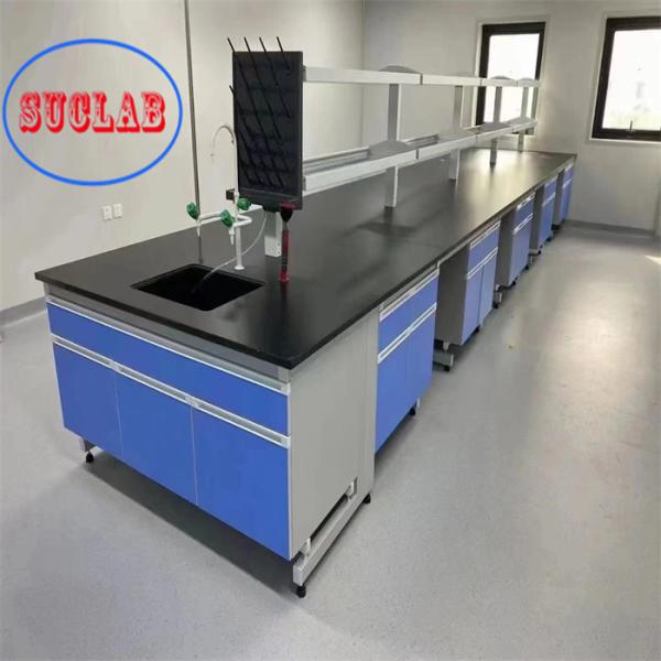 Stainless Steel Chemistry Lab Workbench C Frame Laboratory Equipment