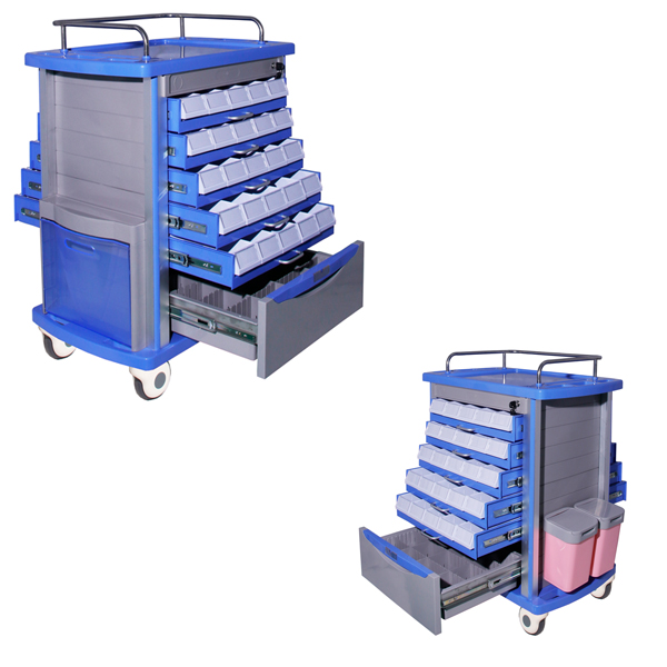 Hospital Patient Cart Medicine Trolley
