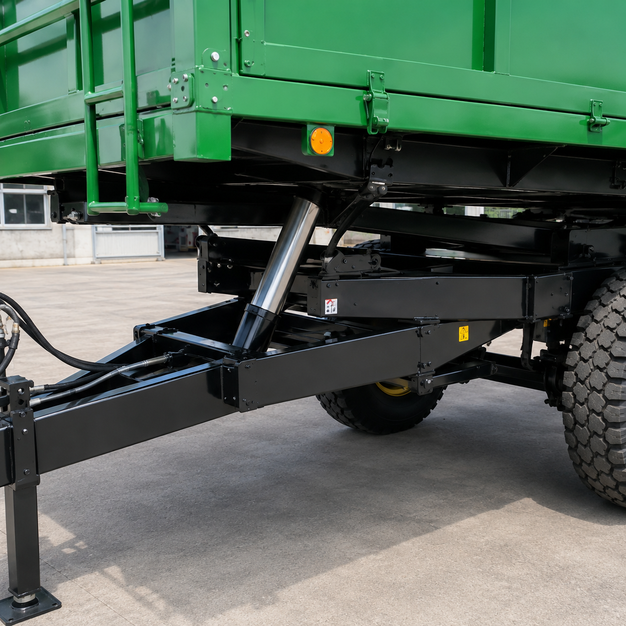 Hydraulic Tipping Farm Trailer for Agricultural Tractors