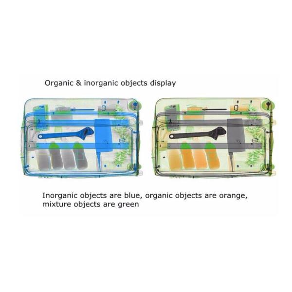 Petit scanner de bagages de l'aéroport X Ray pour l'inspection de sécurité, approbation de la CE d'OIN