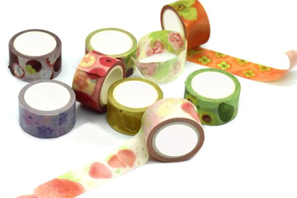 10m General Purpose Fruits Pattern Masking Washi Tape