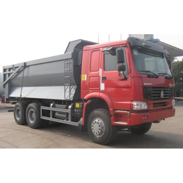 Medium Duty Dump Truck For Dumping Muck , 30 Ton Heavy Duty Semi Trucks