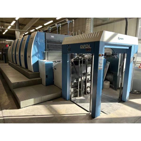 Использованная 920 Naked Oats офсетная печатная машина плоское кровати Нет видео Техническая помощь