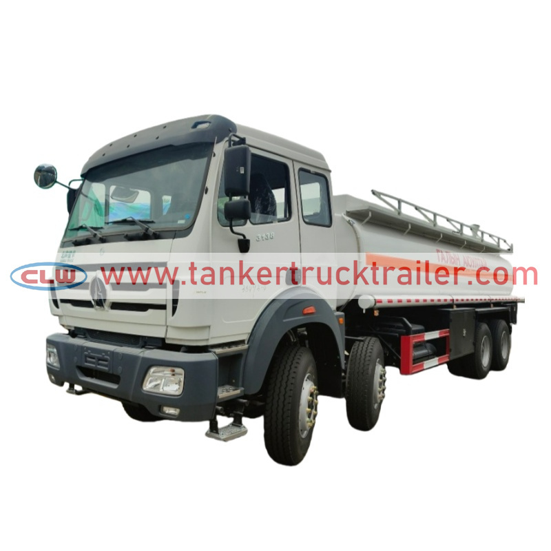 Beiben 8X4 25CBM/25,000L Fuel Tanker Truck for Sale