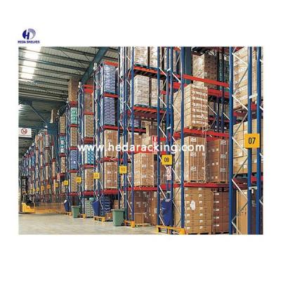 24 X 96 24 X 144 Heavy Duty Rack 3000kg 36 Inch 16 Ft Pallet Racking 60 Deep