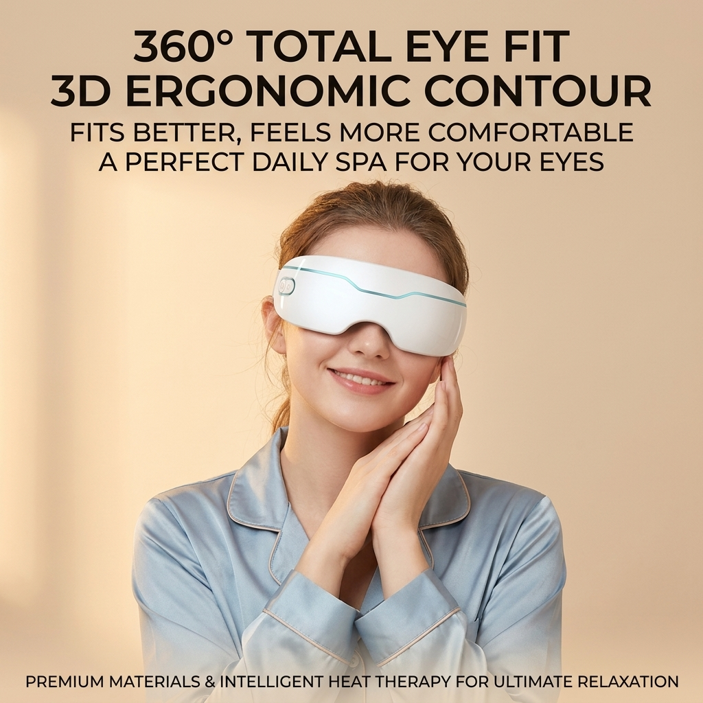 ZN-JM03 Smart Nano Steam Eye Massager with Gentle Heat & Micro-Atomization for Dry Eyes Relief