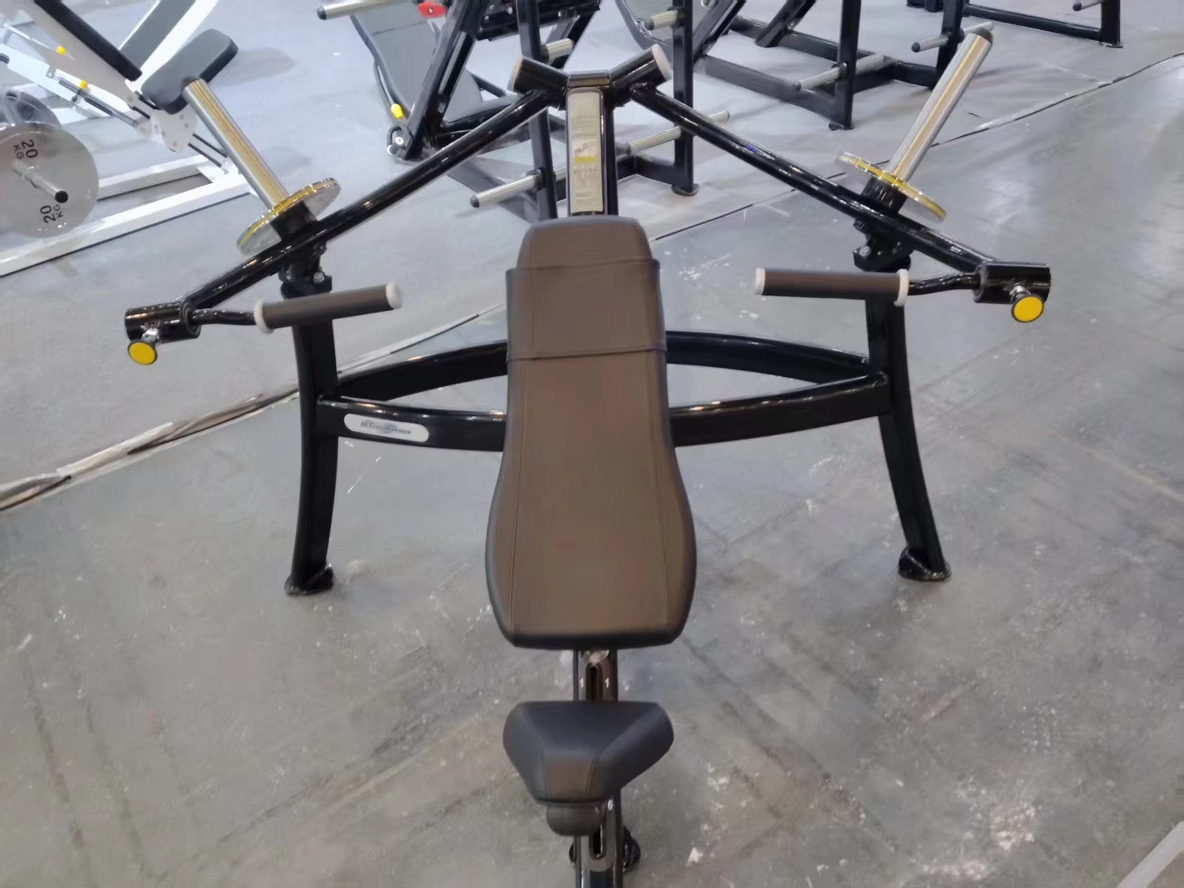Commercial Plate Loaded Incline Bench Press Machine for Upper Chest Strength Training