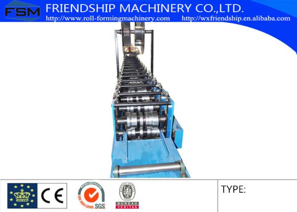 0.4-0.8mm Thickness Color Aluminum Half Round Gutter Roll Forming Machine