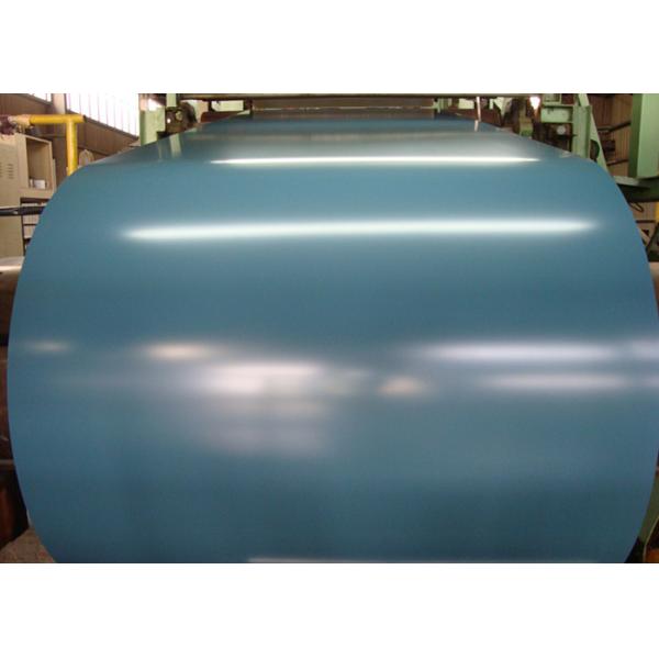 Cobalt Blue Hot Dipped Galvanized Steel Sheet In Coils 55% RAL Colors AZ