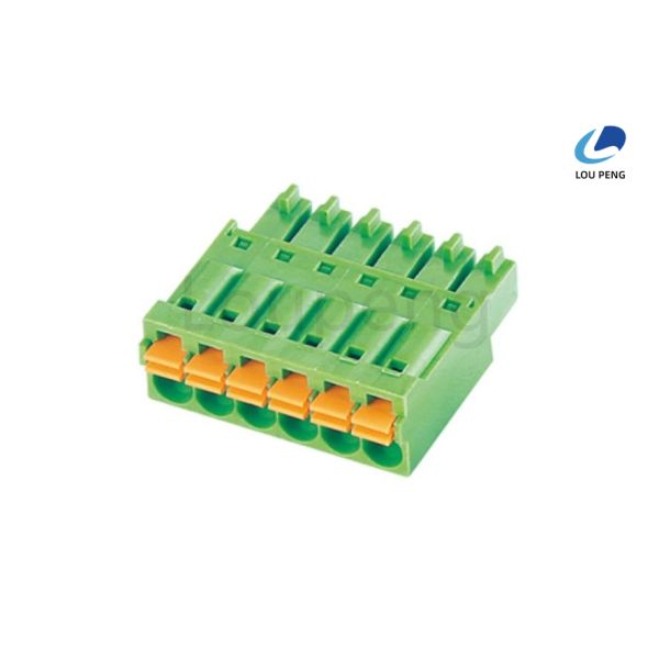 Withstanding Voltage AC1500 1Min Terminal Blocks Featuring Pin Header Brass Tin Plated and Temperature Range Minus 40 to Plus 105 Degrees Celsius