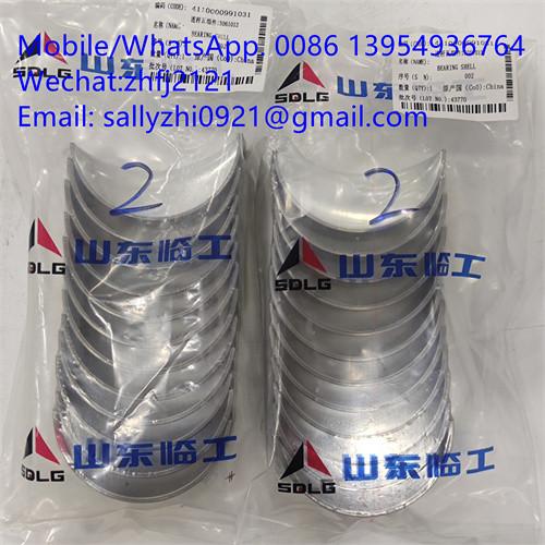 SDLG bearing shell 4110000991031/13061012 for Weichai Deutz TD226B WP6G125E22, weichai engine parts for sale