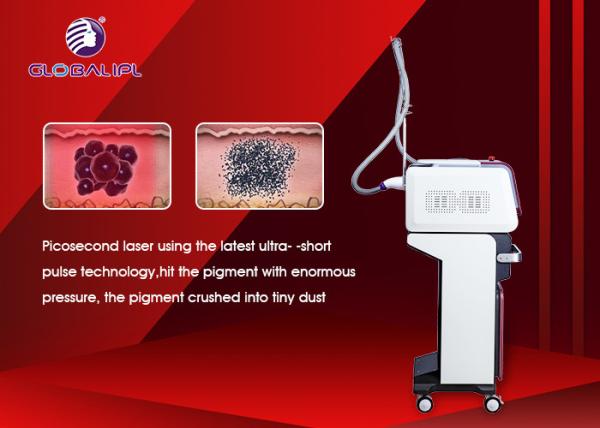 Yag Laser Q - Switch IPL RF Beauty Equipment For Tattoo And Birth Mark Removal