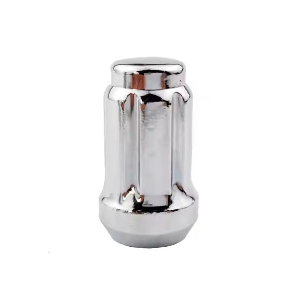 Chrome M12x1.5 Wheel Lug Nuts 37mm Length With Washer Toyota Car