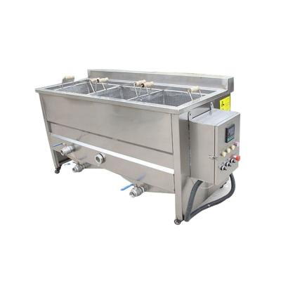 Hotéis Fritadora automática industrial para fritar batatas fritas e amendoins em tanques duplos