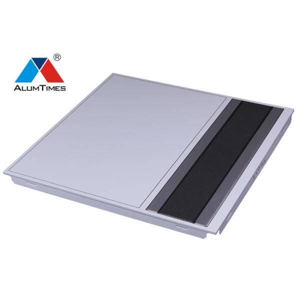 Dustproof House Interior False Ceiling , Square Metal Clip In Ceiling Tiles OEM ODM