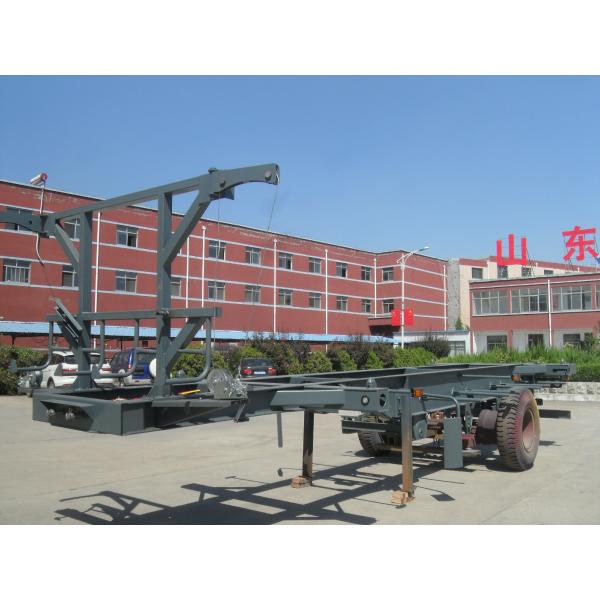 Подвеска Лист-пруга/воздушная подвеска трехосный скелетный прицеп для контейнерной перевозки