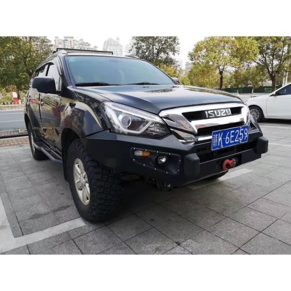 Powder Coated Steel Bull Bar For ISUZU MUX 2018-2020 Compatible Winch