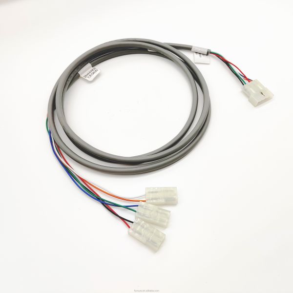 Waterproof 9P Vehicle Trailer Wire Harness with PVC Insulation and 600V Rated Voltage Cable Assembly
