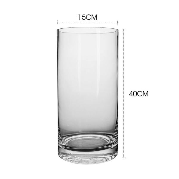 Minimalist 60cm High Tall Glass Vases The Perfect Combination of Style and Function