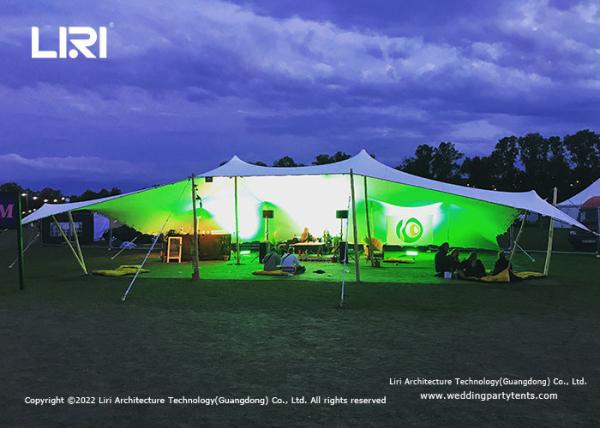 Large Khaki Color 200 Seated Outdoor Stretch Tents for Carnival Wedding Beach Party
