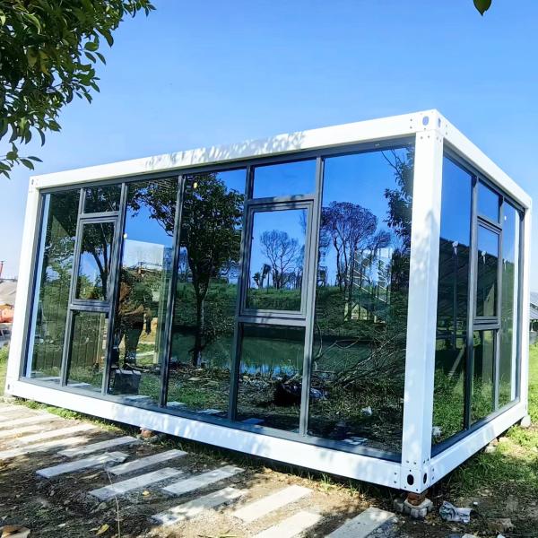 Bending Plate Folding Container House Steel Structure Foldable Mobile Container House