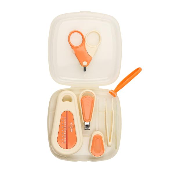 Customized Logo Multi-functional Portable Durable Baby Nail Clippers Kit Baby Grooming Set for Baby Boy Girl