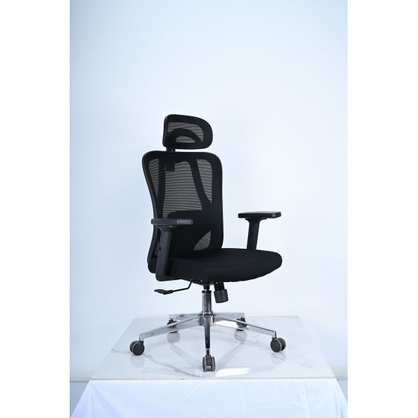 Executive Ergonomic Office Chair with 2D Armrest / 2D Back Lumbar Part