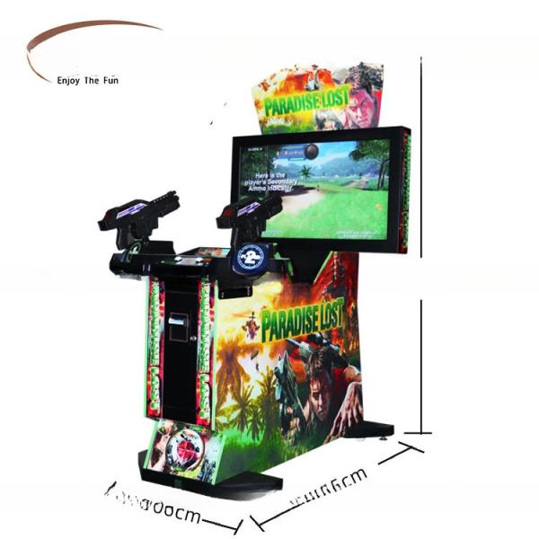 Indoor Shooter Arcade Machine Durable With 32LCD High Definition Screen