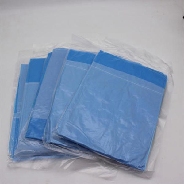 Lightweight PP PE Disposable Surgical Gown Chemical Protective Coveralls